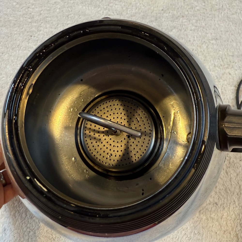 Vintage Sunbeam Coffeemaster Model C30A Chrome Vacuum Coffee Maker Art Deco - Picture 5 of 6